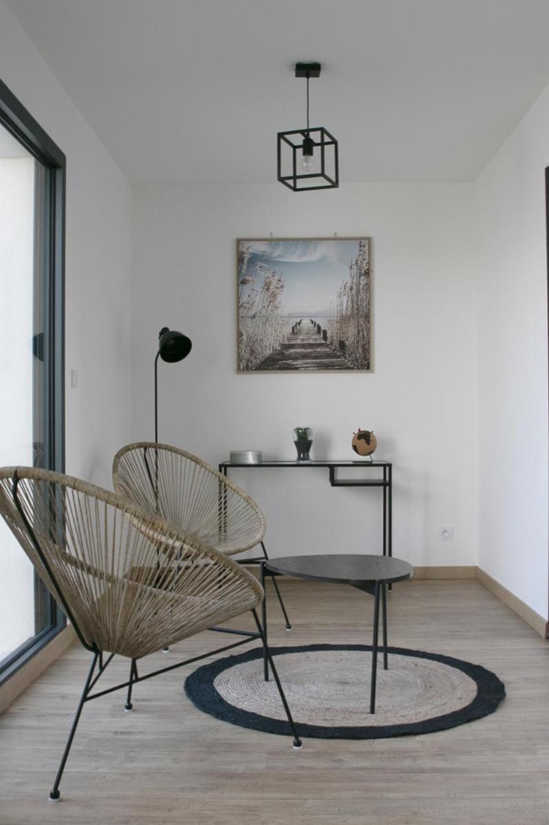 Quijote, Maison Moderne Avec Terrasse A Caen Bagian luar foto