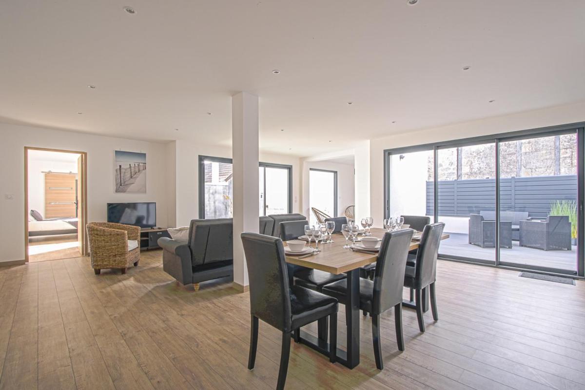 Quijote, Maison Moderne Avec Terrasse A Caen Bagian luar foto